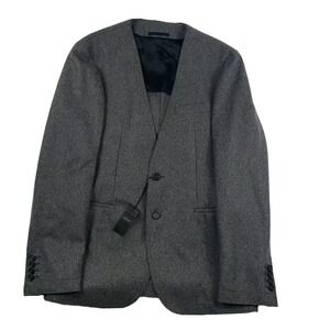 JOSEPH Unstructured No Lapel Wool‎ Blazer Size Mens 36R NWT